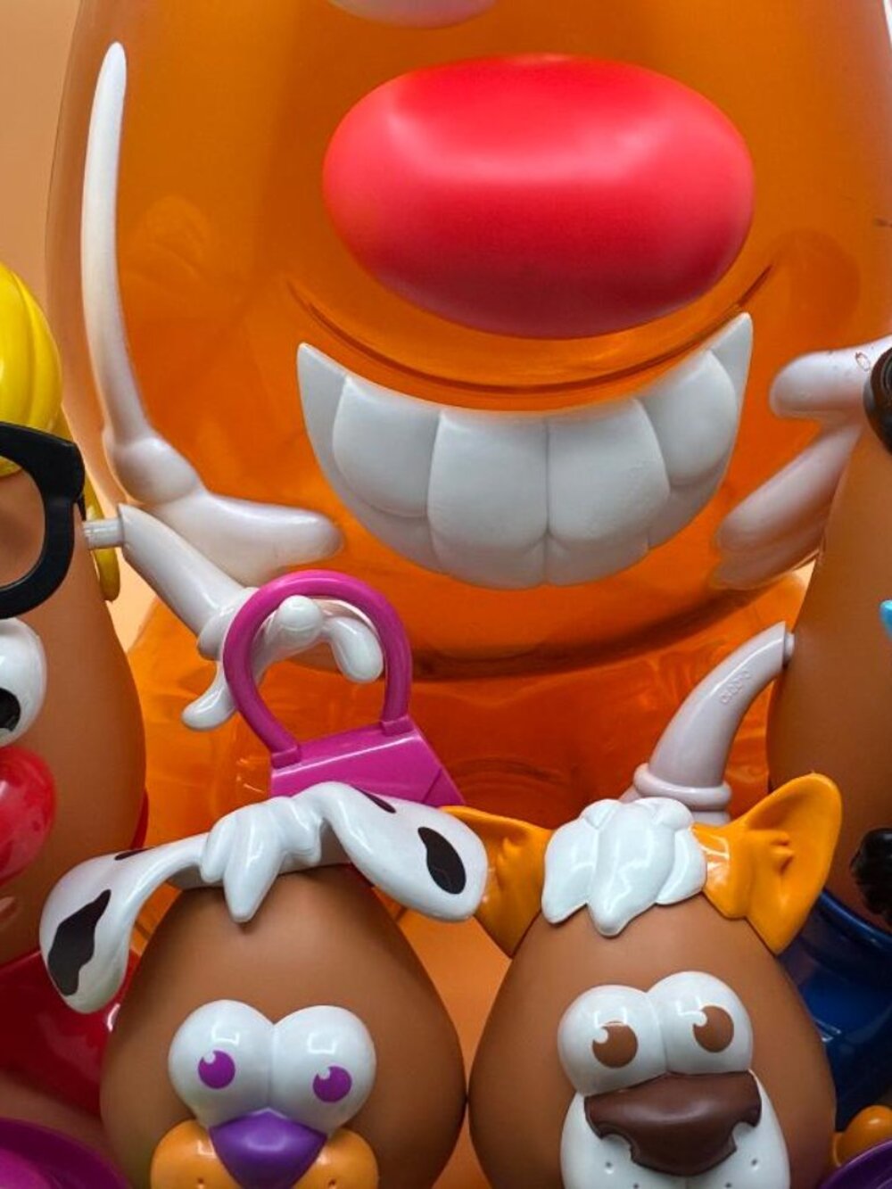 *GIANT* Disney TOY STORY 45pc MR. POTATO HEAD Family Super Spud Storage Canister - Picture 5 of 5